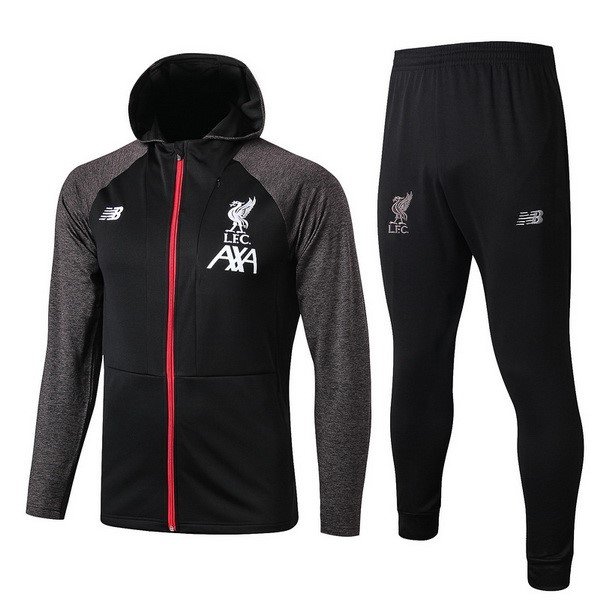 Chandal Liverpool 2019 2020 Negro Rojo Gris